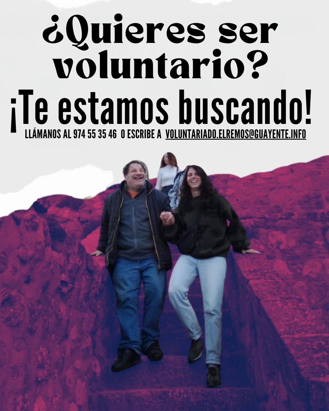 Hazte voluntario/a en el proyecto Comunidades Inclusivas