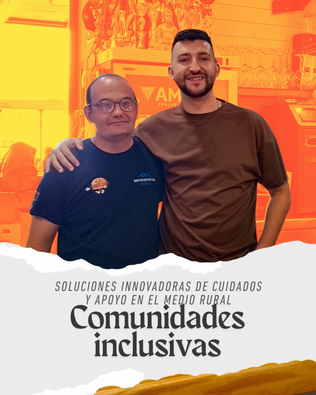La experiencia de Manu en el Bar Polideportivo con ‘Comunidades Inclusivas’