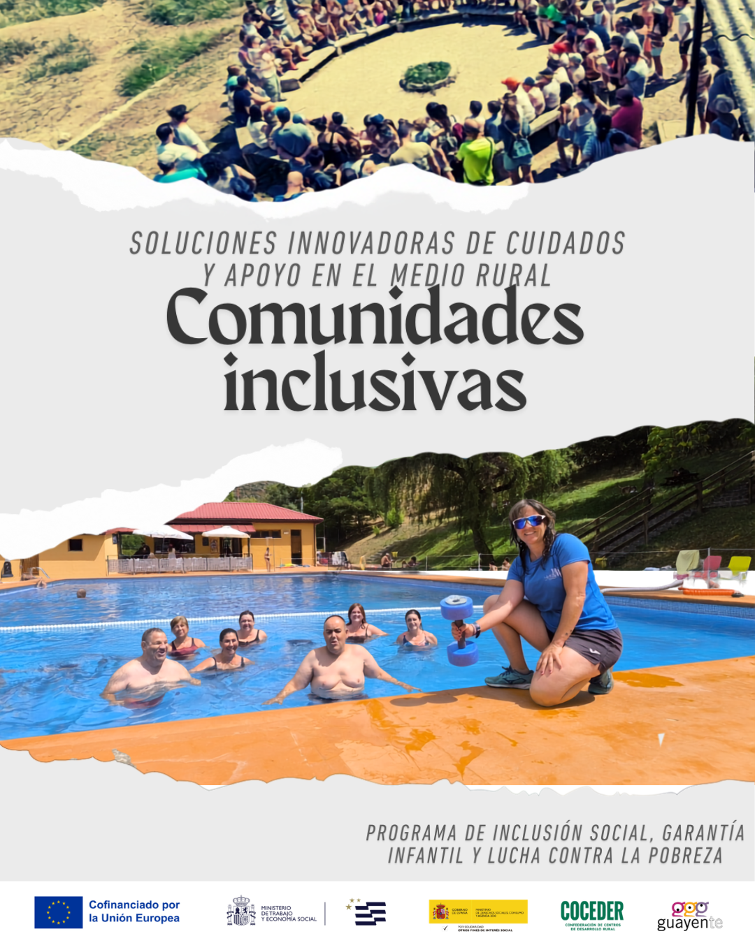 La clase de Aquagym de Seira, un ejemplo de ‘Comunidades Inclusivas’